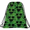PIKSELE MINECRAFT PLECAK 3 WZORY BACKUP SZKOLNY MŁODZIEŻOWY KOMPLET 5 elem.